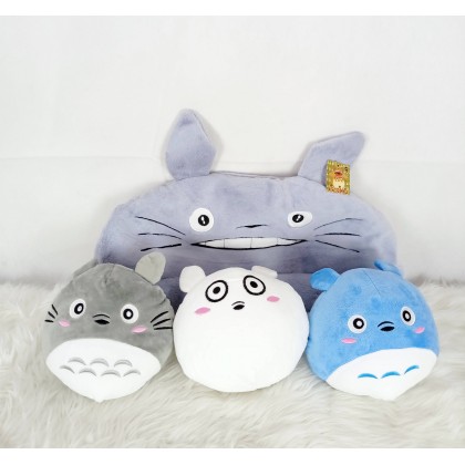 {M'SIA STOCK} TOTORO SOFTTOYS/PLUSHTOYS/KIDSTOYS 50CM 龙猫豆抱枕娃娃玩具公仔50厘米 Patung Beruang